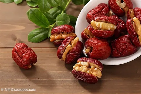 唯美食物核桃和枣 唯美食物核桃和枣