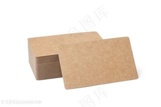 精美空白名片设计高清图片