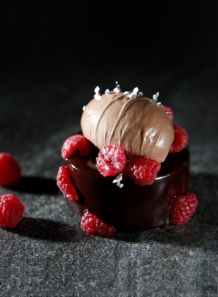 王森巧克力桑葚蛋糕