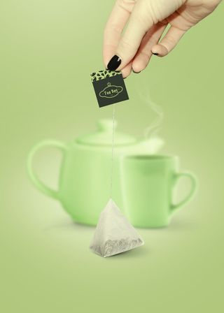 高端品牌茶叶包装盒纸袋智能贴图样机产品效果图展示PSD素材模板