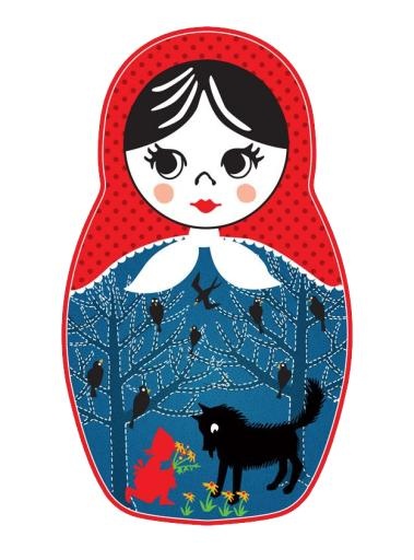 俄罗斯套娃 PNG免抠(625x843)