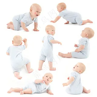 5K高清宝宝爬行图片