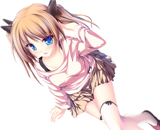 坐立女孩素材人物卡通简笔