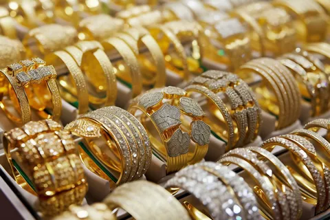 珠宝首饰展列图片