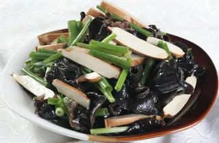 香葱木耳拌香干