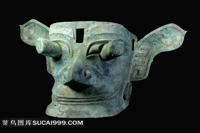 精美的三星堆面具素材