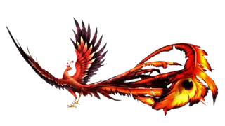 中国古风元素凤凰