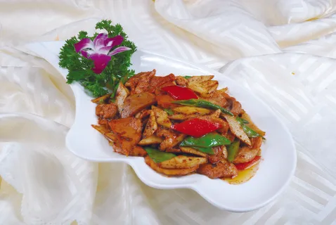 0911CC-818鹅脯炒三菌 0911CC-818鹅脯炒三菌