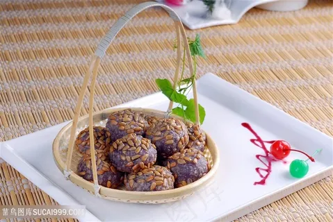吃香芋瓜仁酥 吃香芋瓜仁酥
