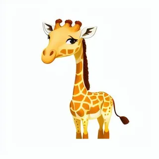 长颈鹿动物免抠元素