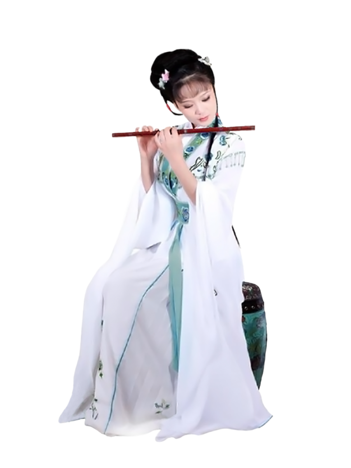 36 (3)免抠元素 免抠摄影 美女 人物 服装 古风 演奏