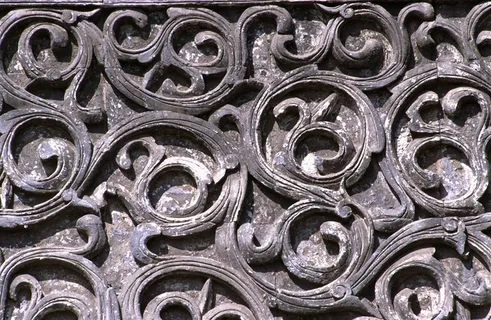 石雕底纹素材图片