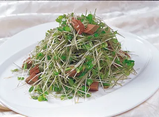 1009LC-0677香椿芽拌鹅肝粒