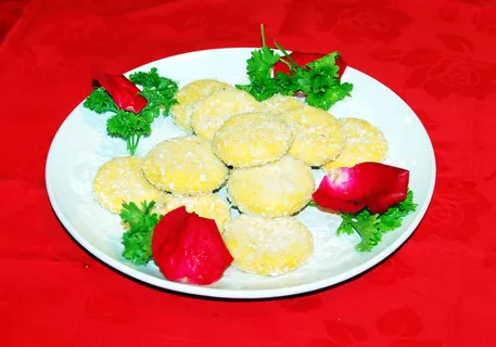 香炸南瓜饼 (2) 香炸南瓜饼 (2)