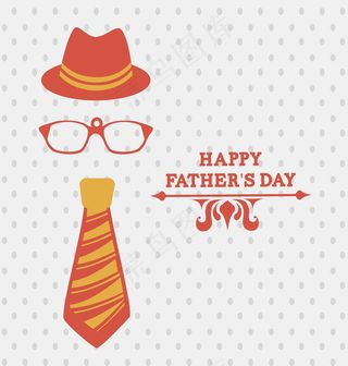 父亲节英文艺术字 