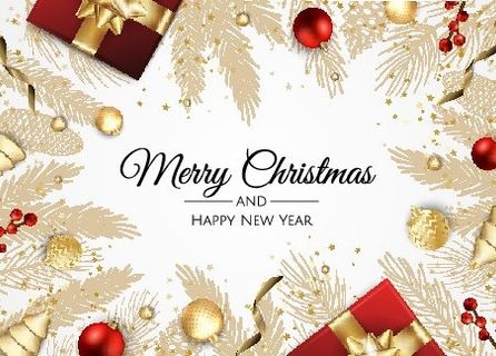 圣诞节圣诞树圣诞老人闪亮装饰电商促销折扣海报