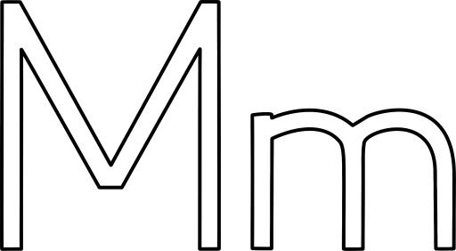 字母M PNG免抠(2133x1177)