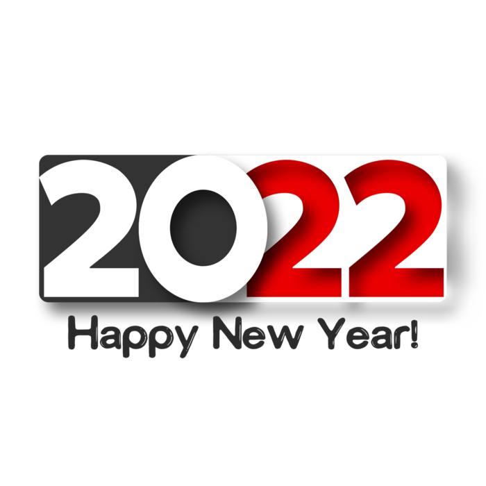 2022新年艺术创意字体虎年3D立体标题数字文字png免抠字素材