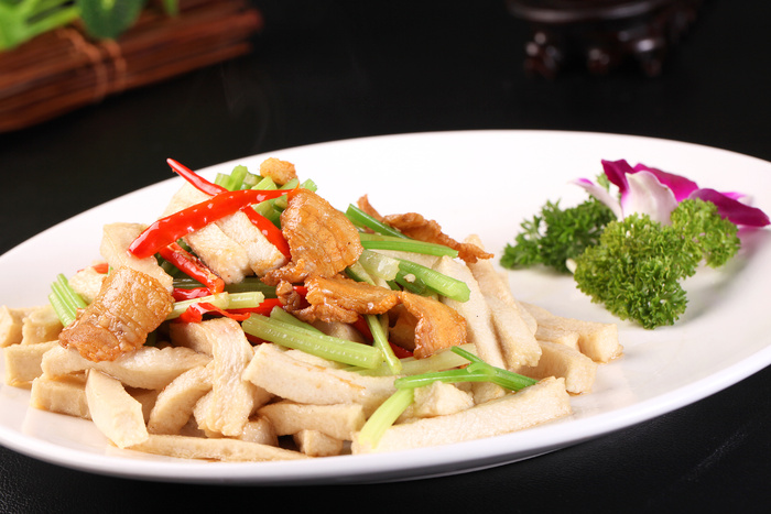 小炒千页豆腐 (3)