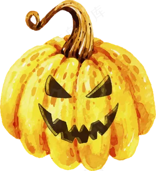 万圣节节日卡通素材南瓜
