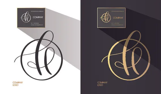 手绘Logo标志素材