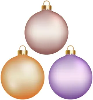 圣诞球小玩意免抠