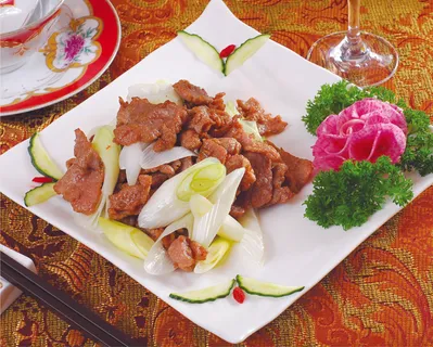 J04-0104  葱爆羊肉 J04-0104  葱爆羊肉