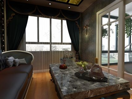 元叶盛家居效果图设计