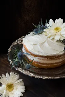 西式奶油蛋糕图片