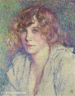 西奥·范·莱瑟伯格格特鲁德小姐油画 西奥·范·莱瑟伯格格特鲁德小姐油画