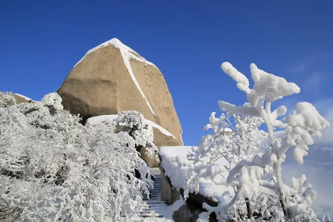 安徽安庆天竺山雪景图片-第8张 安徽安庆天竺山雪景图片-第8张
