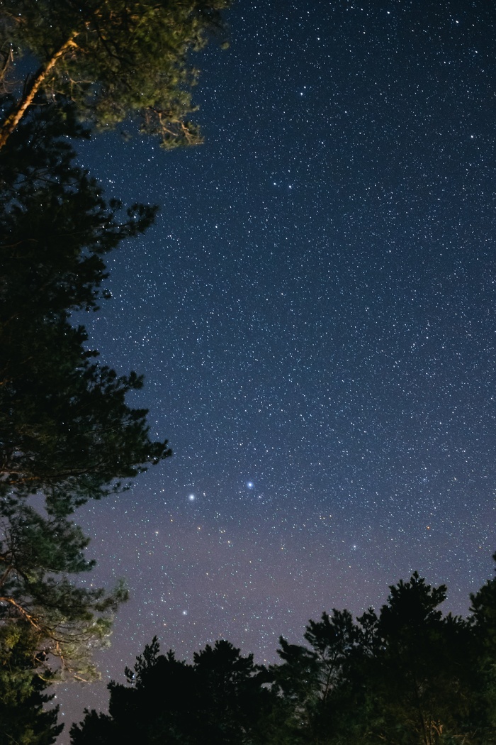 黑色星空摄影素材