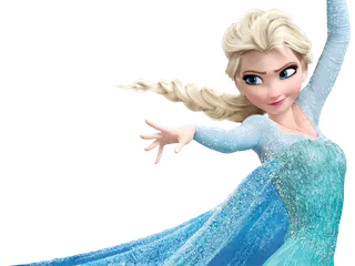 卡通冰雪女王素材