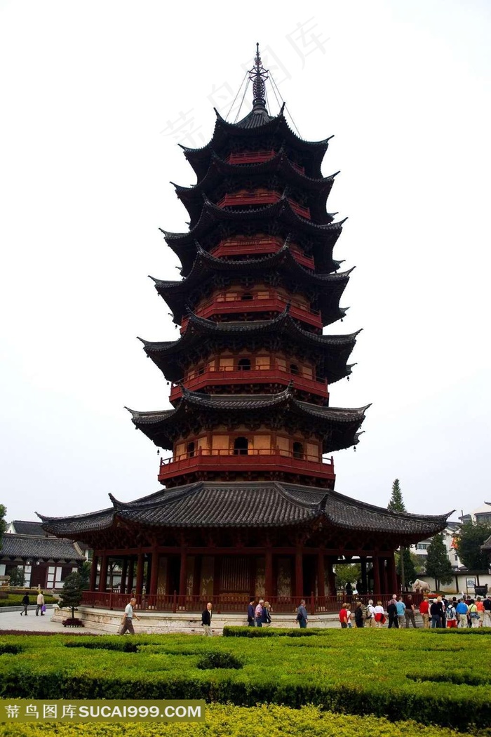 苏州盘门美景摄影素材