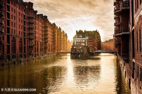 年代久远的欧洲小镇