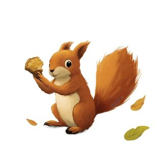 松鼠动物免抠
