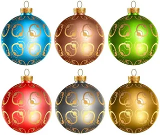 圣诞球小玩意免抠