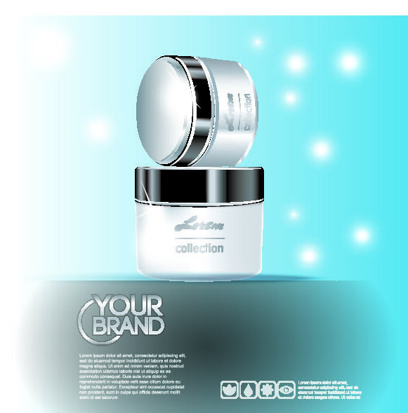 设计化妆品样品素材