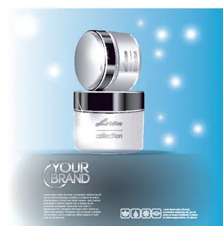 设计化妆品样品素材