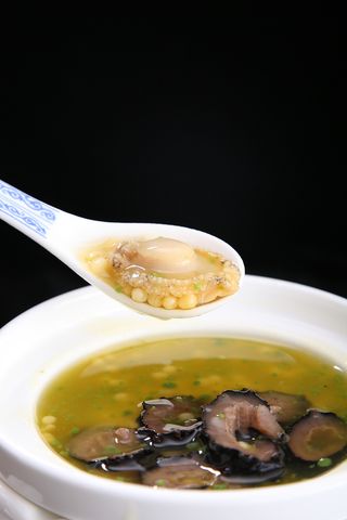 翡翠金米热参鲍