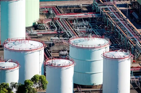 石油炼油厂建筑高清图片