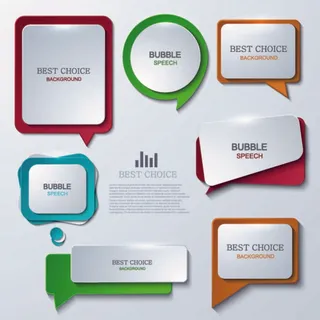 免抠标签矢量素材