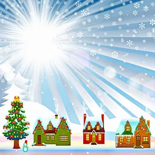 圣诞海报背景图片