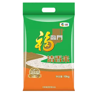 福临门清香米10千克超市商品白底图免抠实物摄影png格式图片透明底