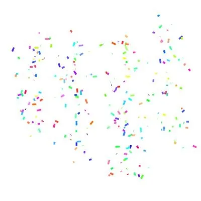 五彩纸屑 PNG免抠(400x400)