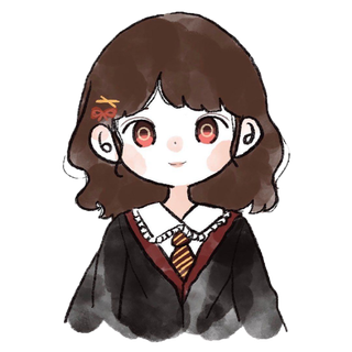 哈利波特赫敏水墨