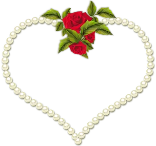 珍珠项链爱心