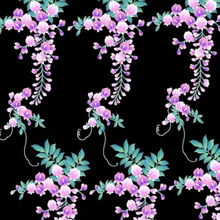 花卉唯美手绘花朵面料纹理手机壳布料面料印花服装矢量图案素材