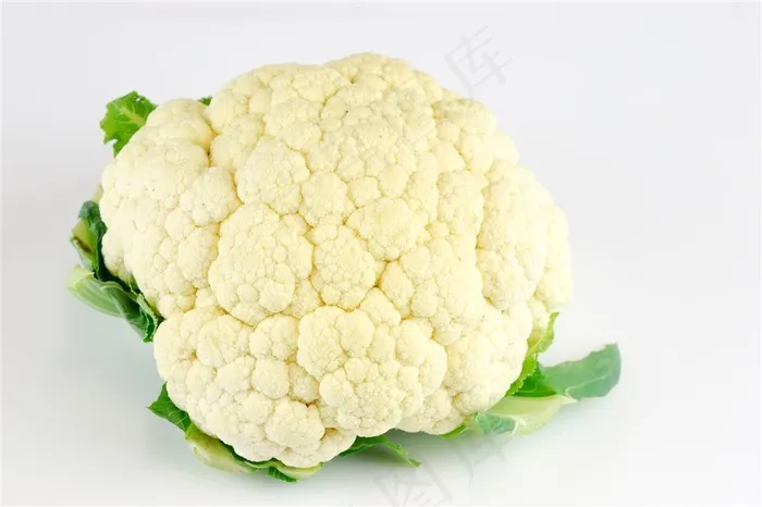 新鲜花椰菜特写高清图片