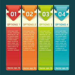 免抠创意标签矢量